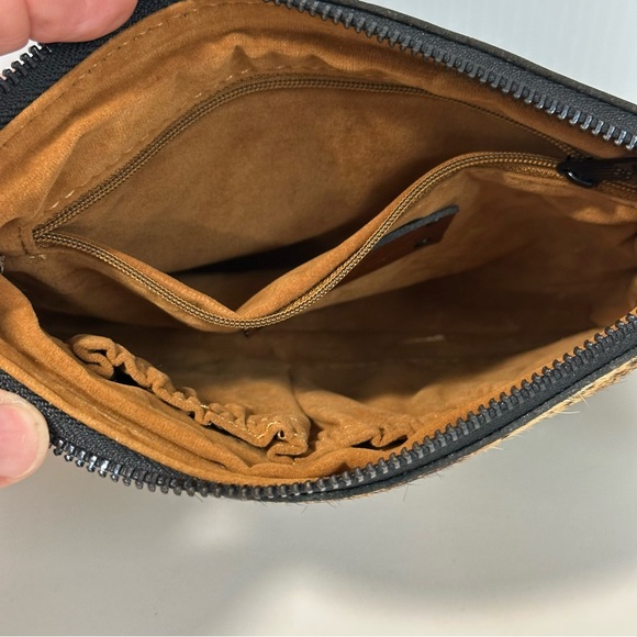 Patricia Nash Cassini Wristlet Phython Print Leather Haircalf - Picture 8 of 11